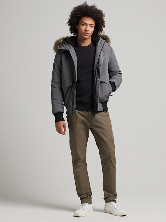 Everest Χειμωνιάτικο Μπουφάν Bomber Charcoal