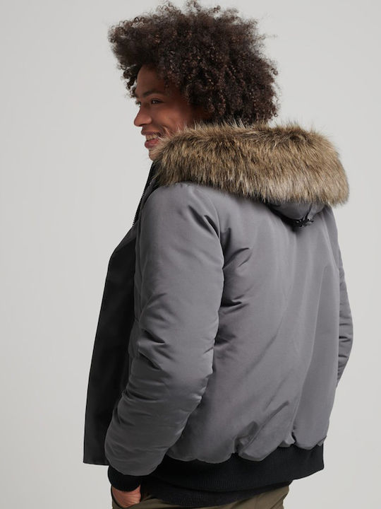 Everest Χειμωνιάτικο Μπουφάν Bomber Charcoal