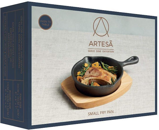 Kitchen Craft Σαγανάκι από Μαντέμι μαύρο 11cm
