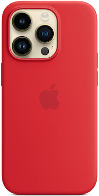Apple Silicone Case with MagSafe (Product)RED (iPhone 14 Pro)