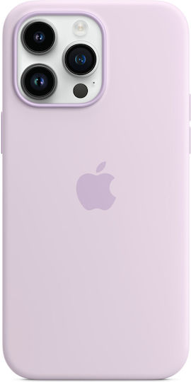 Apple Silicone Case with MagSafe Back Cover Silicone Lilac (iPhone 14 Pro Max)