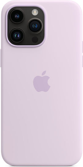 Apple Silicone Case with MagSafe Back Cover Silicone Lilac (iPhone 14 Pro Max)