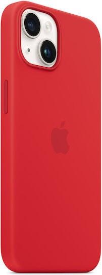 Apple Silicone Case with MagSafe Back Cover Σιλικόνης (PRODUCT) Red (iPhone 14)