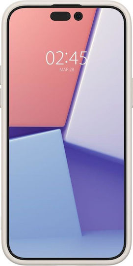 Spigen Cyrill Kajuk Mag Back Cover Δερματίνης / Σιλικόνης Cream (iPhone 14 Pro Max)
