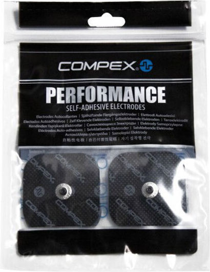 Compex EasySnap Double Snap Sticker Physiotherapy Electrode L5xW5cm 4pcs