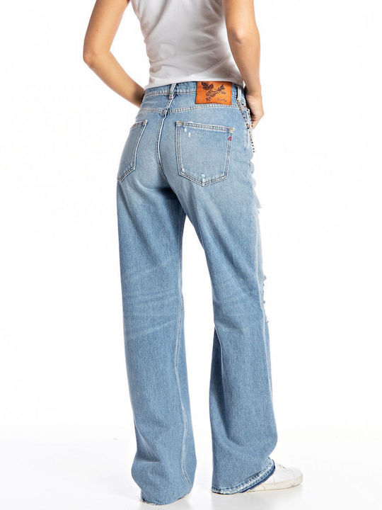 Replay Women's Jean Trousers with Rips