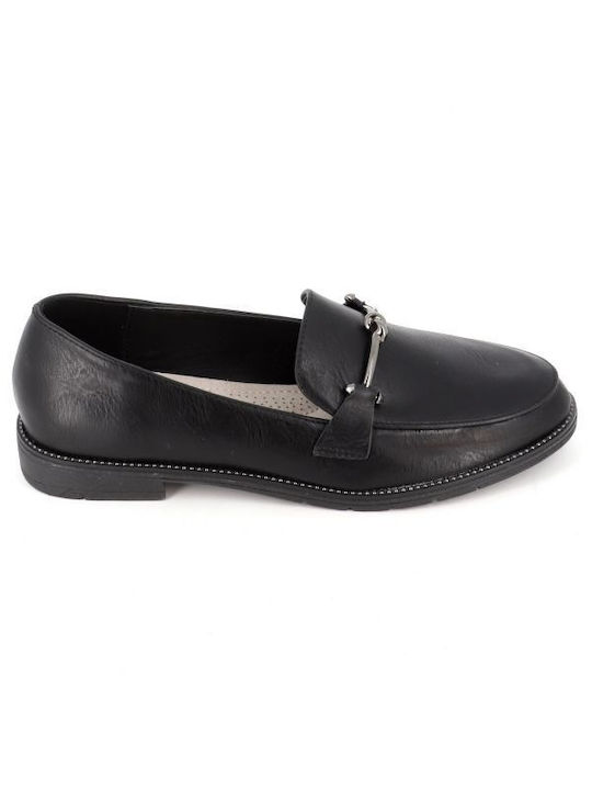 B-Soft Γυναικεία Loafers σε Μαύρο Χρώμα