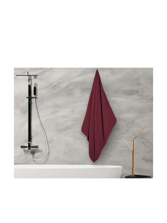 Family Enterprise Bath Towel 75x150cm Red Weight 450gr/m²