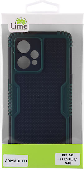 Lime Armadillo Camera Guard Back Cover Πλαστικό Πράσινο (Realme 9 / 9 Pro+)