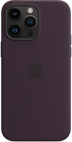 Apple Silicone Case with MagSafe Back Cover Silicone Elderberry (iPhone 14 Pro Max)