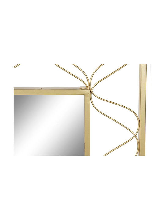 DKD Home Decor Wall Mirror with Gold Metallic Frame 98x70cm 1pcs