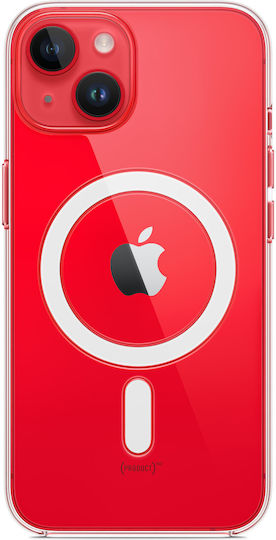 Apple Clear Case with MagSafe Back Cover Silicon / Plastic Transparent (iPhone 14)