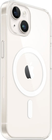 Apple Clear Case with MagSafe Back Cover Silicon / Plastic Transparent (iPhone 14)