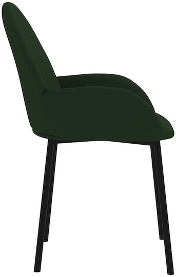 Stühle Speisesaal Dark Green 2Stück 58x57x78.5cm