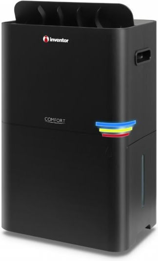 Inventor Comfort Dehumidifier with Compressor Ionizer and Wi-Fi 20lt Black