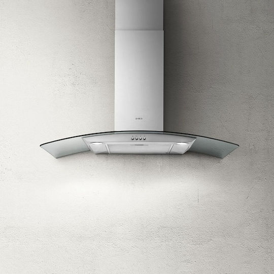 Elica Circus IX/A/90 Απορροφητήρας Καμινάδα 90cm Inox