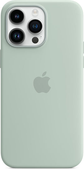 Apple Silicone Case with MagSafe Back Cover Σιλικόνης Succulent (iPhone 14 Pro Max)