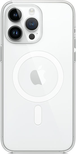 Apple Umschlag Rückseite Kunststoff / Silikon Transparent (iPhone 14 Pro Max)