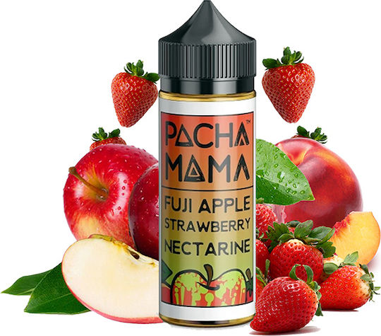 Pacha Mama Shot de aromă Fuji Apple Strawberry Nectarine 30ml/120ml 1buc Fuji Apple Strawberry Nectarine
