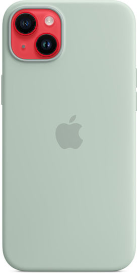 Apple Silicone Case with MagSafe Back Cover Σιλικόνης Succulent (iPhone 14 Plus)