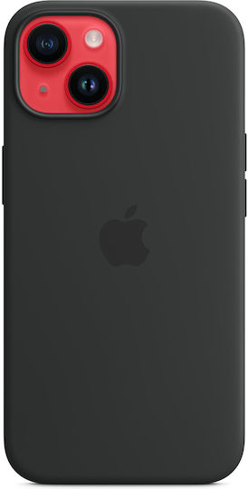 Apple Umschlag Rückseite Silikon Midnight (iPhone 14)