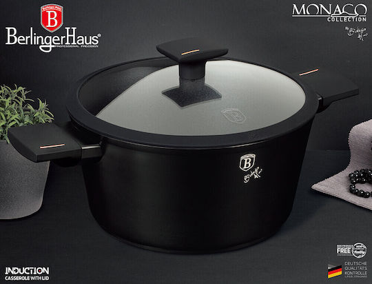Berlinger Haus Monaco Collection Дълбока Тенджера от Алуминий 2.5лт / 20см