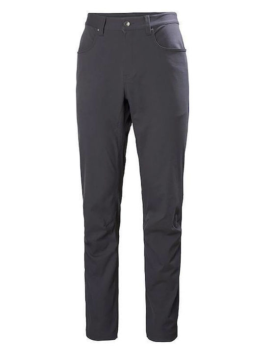 Helly Hansen Holmen 5 Men's Hiking Long Trousers Gray