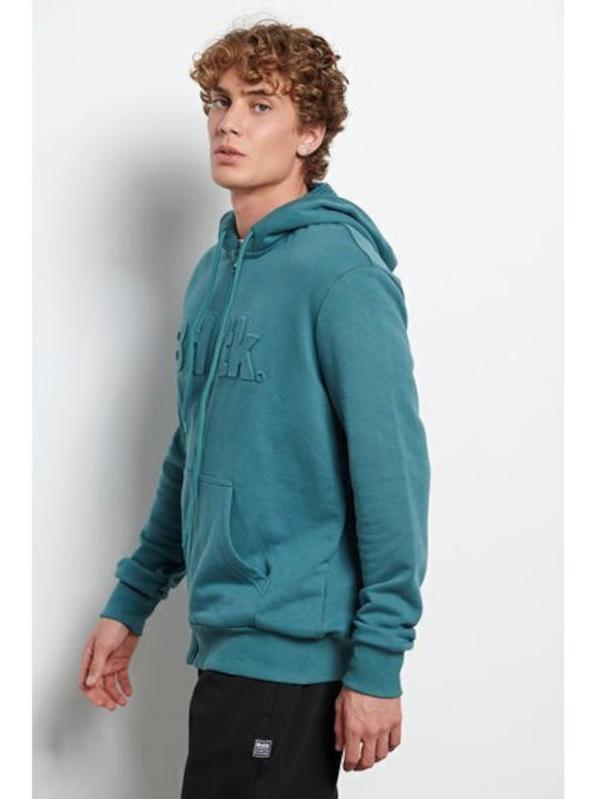Sweatshirt Mit Kapuze Tattoo Grün
