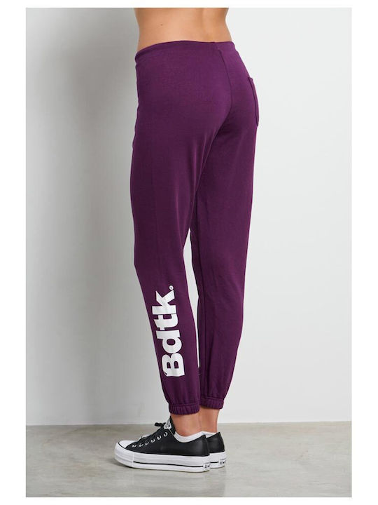 BodyTalk Women's Jogger Sweatpants Purple