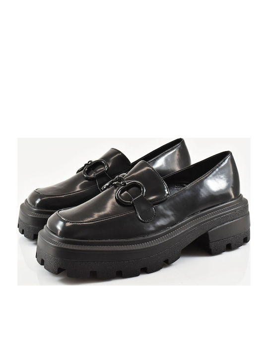 Damen Mokassins in Schwarz Farbe