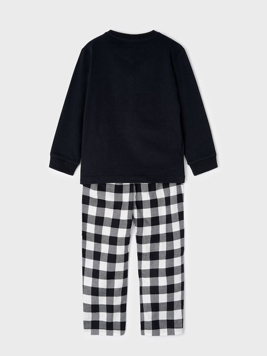 Mayoral Kids' Pajamas Winter Cotton Black