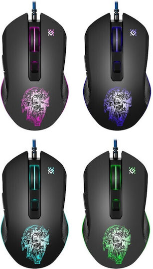 Defender Sleipnir GM-927 RGB Геймърска Мишка 12800 DPI Черен