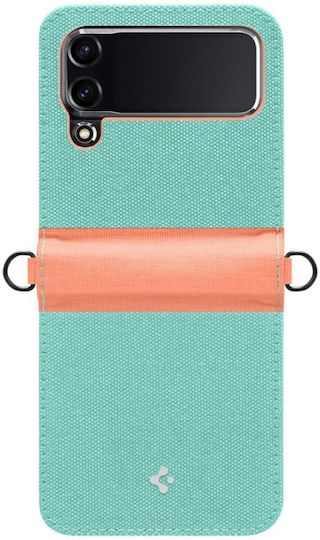 Spigen Compoty Back Cover Piele artificială cu Curea Cotton Candy (Galaxy Z Flip4)