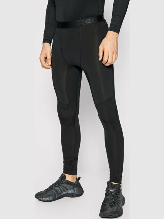 Reebok Workout Ready Compression Мъжки Спортни Клинове Компресия Дълга Черен