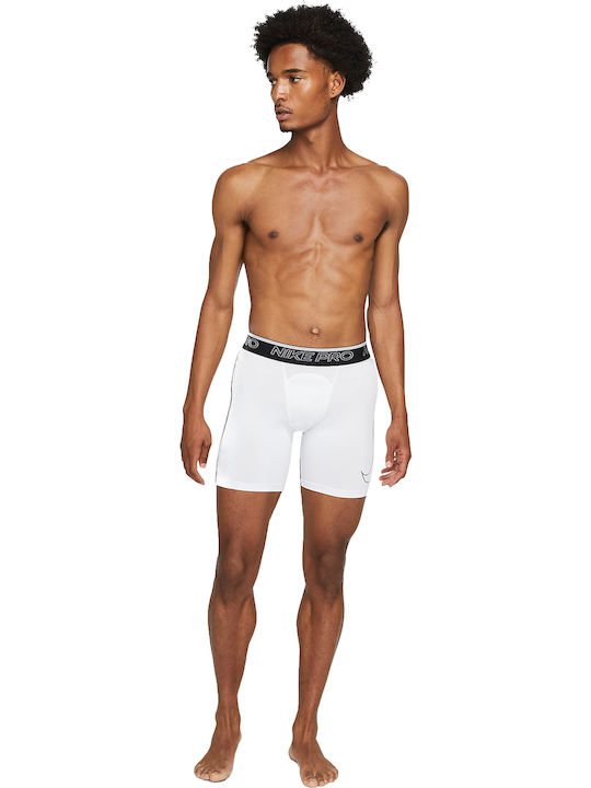 Nike Pro Dri-Fit Men's Sports Short Leggings White