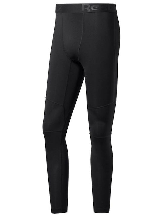 Reebok Workout Ready Compression Мъжки Спортни Клинове Компресия Дълга Черен