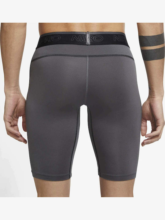 Nike Pro Dri-Fit Men's Sports Short Leggings Gray