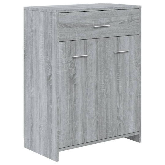 vidaXL Cabinet de baie L60xA33xÎ80cm Sonoma