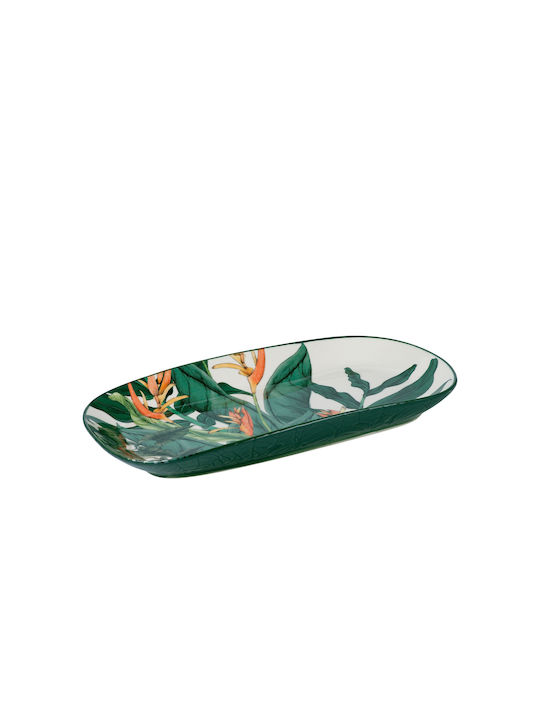 Maxwell & Williams The Black Pen Night Garden Platou de Servire Oval Ceramică Verde 35x19buc 1buc Maxwell & Williams The Black Pen Night Garden Platou de Servire Oval Ceramică Verde 35x19buc 1buc