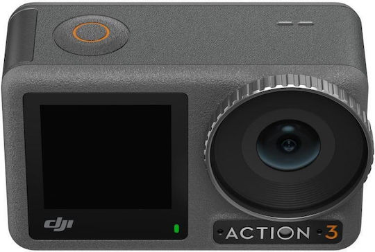 DJI Osmo Action 3 Cameră de Acțiune 4K Ultra HD cu Ecran Tactil 2.25" și Wi-Fi Neagră