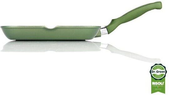 Risoli Dr.Green 26cm Grill Cast Aluminum with Non-stick Coating
