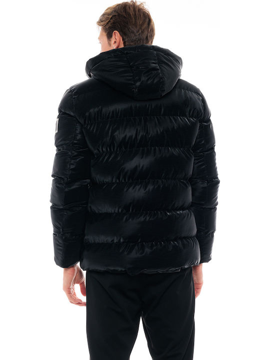 Biston Μπουφάν Puffer Μαύρο