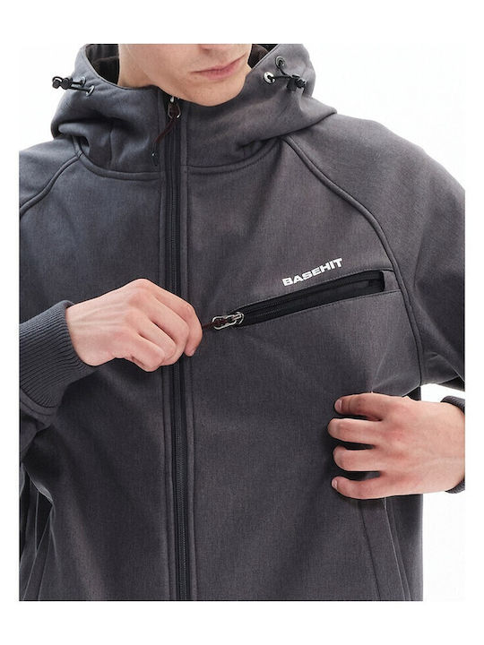 Winter Jacket Bomber Waterproof Anthracite