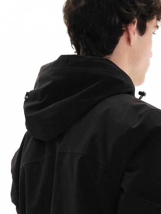 Jacket Bomber Waterproof Black