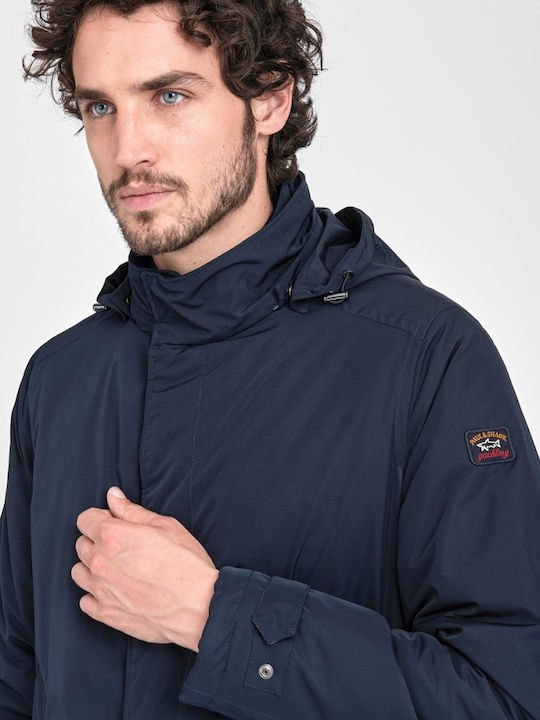 Winter Jacke Parka Marineblau