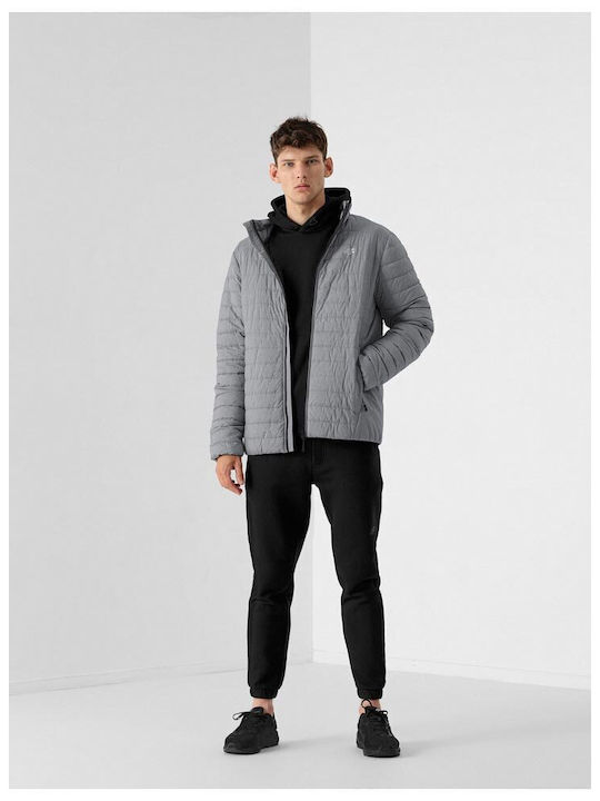 4F Men's Winter Puffer Jacket Gray