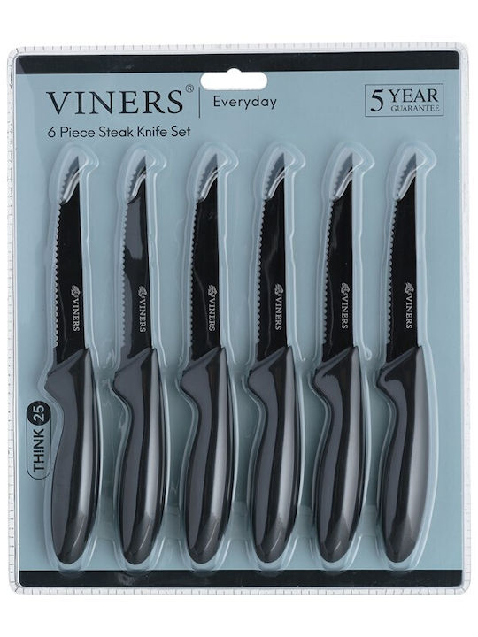 Viners Meat Knives of Stainless Steel 11.5cm 0305.191 6pcs