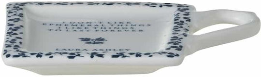 Laura Ashley Blueprint Tee-Zubehör aus Porzellan Weiße 1pcs LA Laura Ashley Blueprint Tee-Zubehör aus Porzellan Weiße 1pcs LA