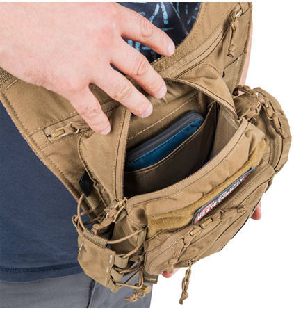 Helikon Tex Edc Side Bag Military Pouch Shoulderbags made of Cordura Coyote 11lt