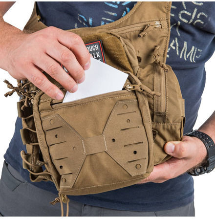 Helikon Tex Edc Side Bag Military Pouch Shoulderbags made of Cordura Gray 11lt